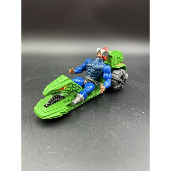 Vintage 1983 He-Man Masters of the Universe MOTU Mekaneck w/ Groundripper - Picture 1 of 12